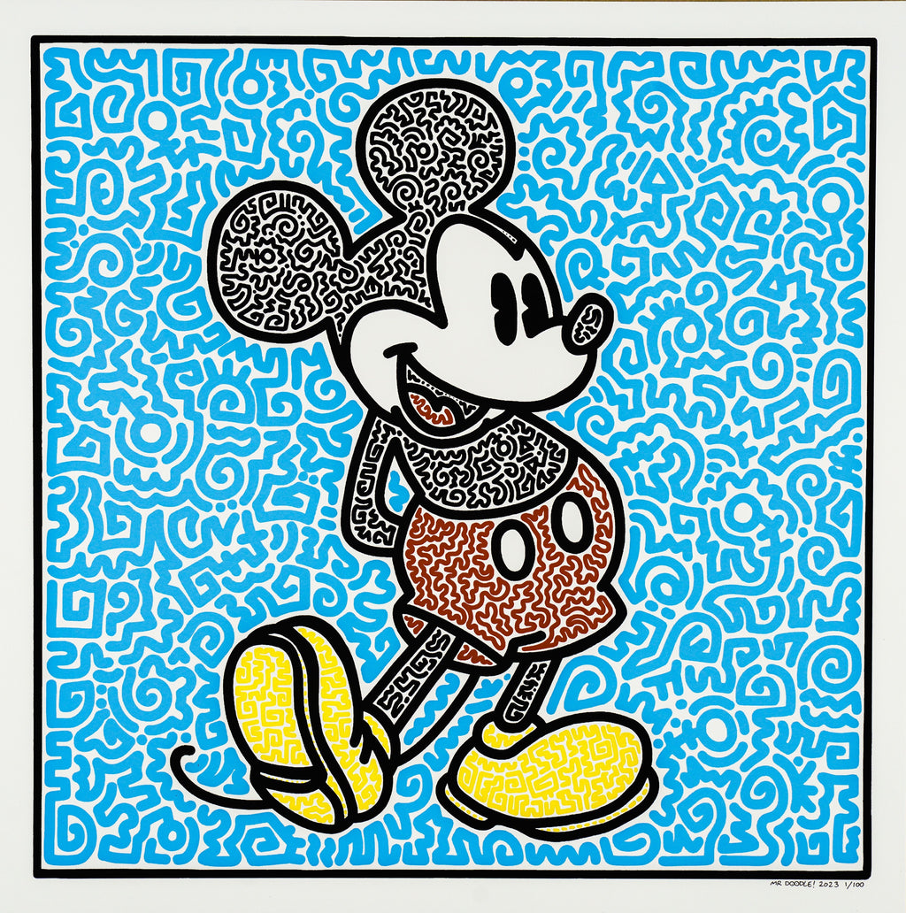 ※モナステMICHAEL & MICKEY 【アート作品】 Mickey Mouse Transformation 10