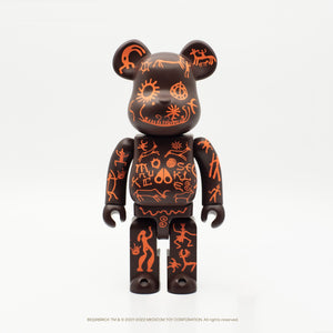 BE@RBRICK X MOOSE KNUCKLES 1000%