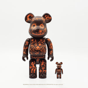 BE@RBRICK X MOOSE KNUCKLES 100%+400%