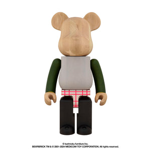 BE@RBRICK BWWT3 Karimoku 1000%