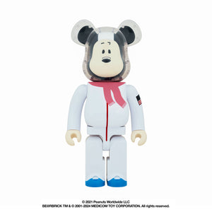 BE@RBRICK ASTRONAUT SNOOPY 1000%