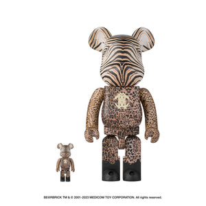 BE@RBRICK X ROBERTO CAVALLI 100%+400%