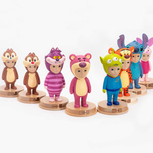 Full set | Disney Collection | Wood Sculpture | Satoru KOIZUMI